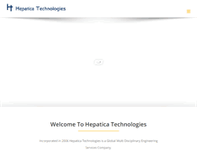 Tablet Screenshot of hepaticatech.com